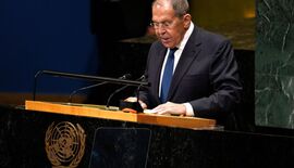 "Итоги Второй мировой войны ничему не научили?" Лавров с трибуны ООН завуалированно угрожал Германии. Видео